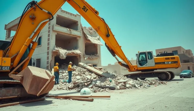 مقاول هدم وأسفلت